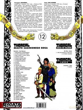 Thorgal Tom 12: Miasto Zaginionego Boga (twarda) [KSIĄŻKA]
