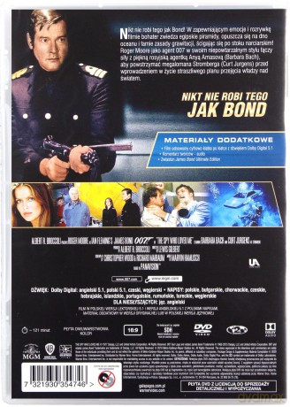007 James Bond Szpieg, Który Mnie Kochał [DVD]
