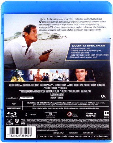 007 James Bond Tylko Dla Twoich Oczu [Blu-Ray]