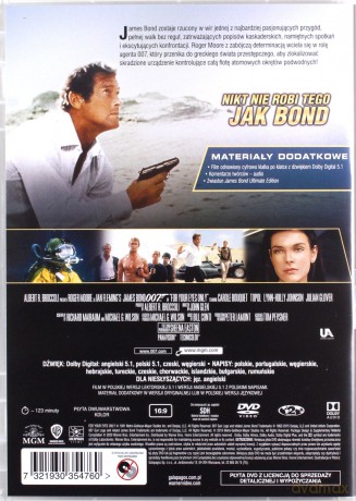 007 James Bond Tylko Dla Twoich Oczu [DVD]