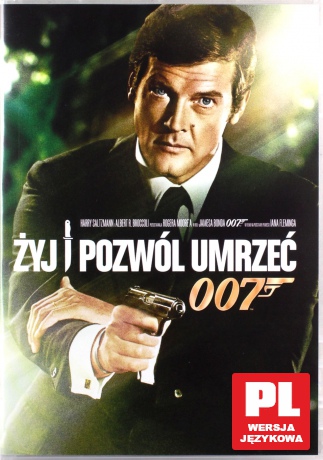 007 James Bond Żyj i Pozwól Umrzeć [DVD]