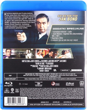 007 James Bond Żyje się tylko dwa razy [Blu-Ray]