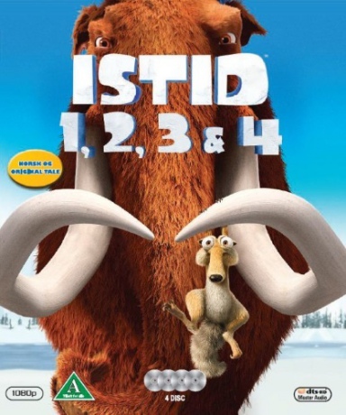 Ice Age 1-4 (Epoka Lodowcowa 1-4) [4xBlu-Ray]