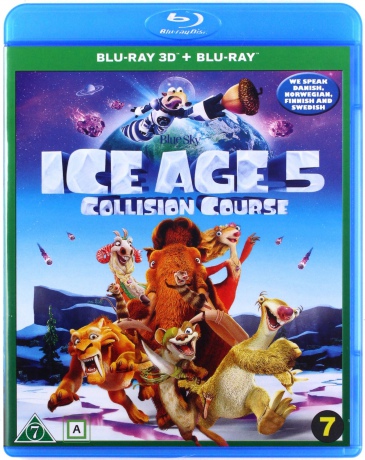 Ice Age: Collision Course (Epoka lodowcowa 5: Mocne uderzenie) [Blu-Ray 3D]+[Blu-Ray]