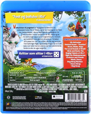 Rio 2 [Blu-Ray]+[DVD]