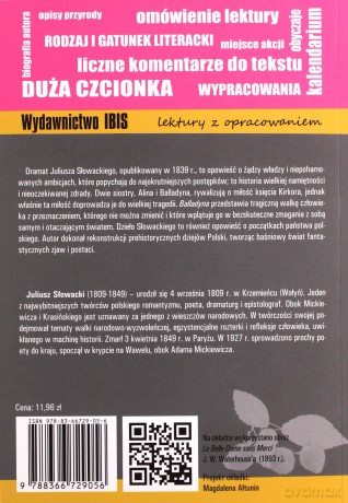 Balladyna. Lektura z opracowaniem - Juliusz Słowacki [KSIĄŻKA]