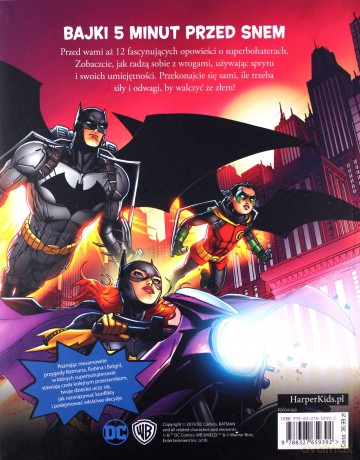 Batman. Bajki 5 minut przed snem [KSIĄŻKA]