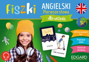 Fiszki. Angielski. Pierwsze słowa dla ucznia - Katarzyna Kępińska [KSIĄŻKA]