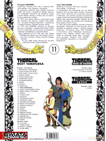 Thorgal Tom 11: Oczy Tanatloca (twarda) - Rosiński - Van Hamme [KSIĄŻKA]