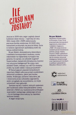 Koniec świata. Krótki przewodnik po tym, co nas czeka - Bryan Walsh [KSIĄŻKA]