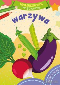 Maluszkowe malowanie. Warzywa [KSIĄŻKA]
