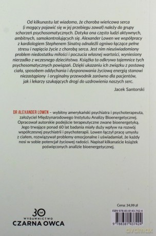 Miłość, seks i serce - Alexander Lowen [KSIĄŻKA]