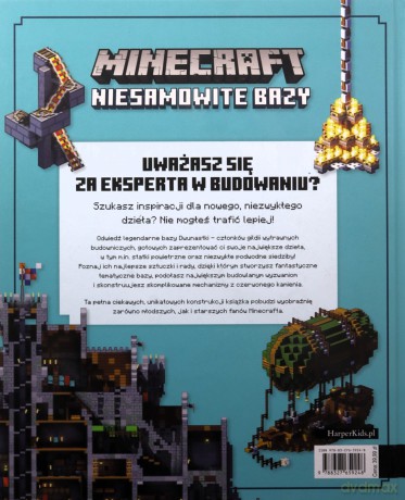 Minecraft. Niesamowite bazy. Budowle pobudzające wyobraźnię - Thomas McBrien [KSIĄŻKA]