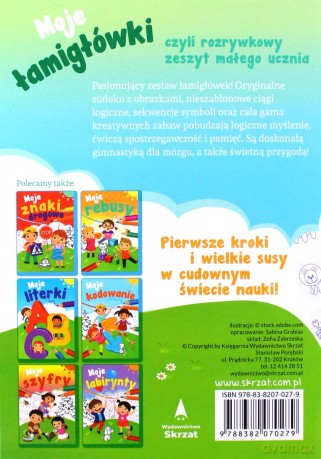 Moje łamigłówki - Sabina Grabias [KSIĄŻKA]