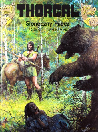 Thorgal Tom 18: Słoneczny Miecz (twarda) - Rosiński - Van Hamme [KSIĄŻKA]