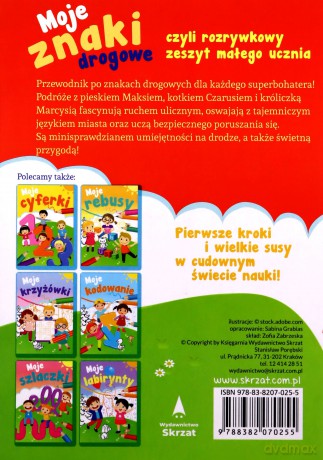 Moje znaki drogowe - Sabina Grabias [KSIĄŻKA]