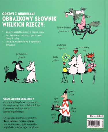 Muminki. WIELKI SŁOWNIK OBRAZKOWY polsko-angielski - Päivi Kaataja, Riikka Turkulainen [KSIĄŻKA]