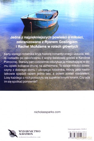 Pamiętnik - Nicholas Sparks [KSIĄŻKA]