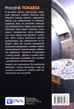 Poradnik tokarza - Karol Dudik, Eugeniusz Górski [KSIĄŻKA]