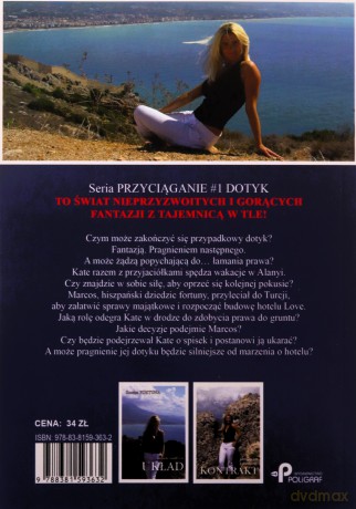 Przyciąganie #1 Dotyk - Fortuna Sonrisa [KSIĄŻKA]