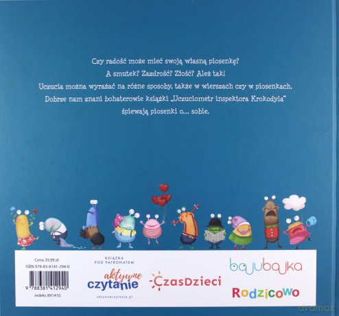 Rozśpiewane emocje, czyli piosenki o uczuciach. Uczuciometr - Susanna Isern [KSIĄŻKA]