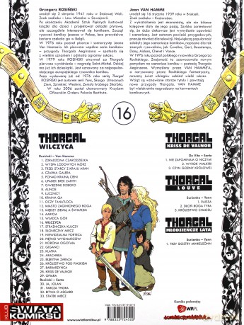 Thorgal Tom 16: Wilczyca (twarda) - Rosiński - Van Hamme [KSIĄŻKA]