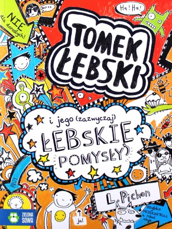 Tomek Łebski i jego (zazwyczaj) łebskie pomysły (Tom 4) - Liz Pichon [KSIĄŻKA]