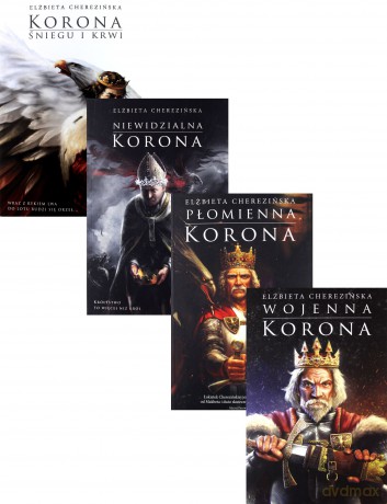 Odrodzone Królestwo Pakiet (Tom 1-4) - Elżbieta Cherezińska [4xKSIĄŻKA]