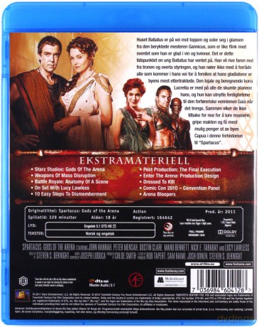 Spartacus: Gods of the Arena (Spartakus: Bogowie areny) [3xBlu-Ray]