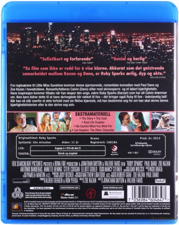 Ruby Sparks [Blu-Ray]