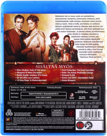 Spartacus: Gods of the Arena (Spartakus: Bogowie areny) [3xBlu-Ray]