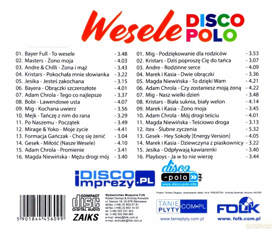 Wesele Disco Polo [2CD]