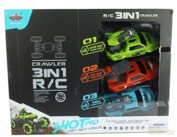 Auto R/C z 3 karoseriami 4WD z ładowarką
