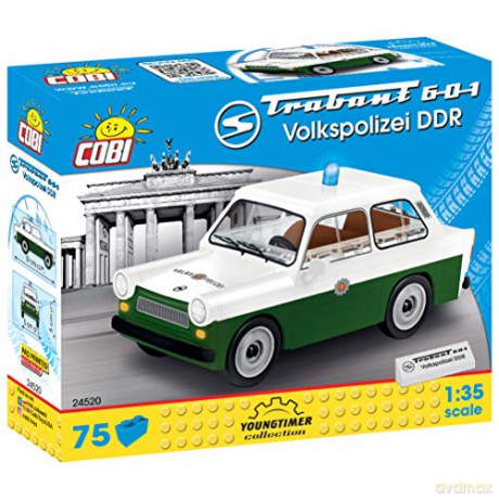 Cars Trabant 601 Volkspolizei DDR 74 el. [KLOCKI]