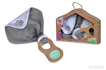 Drewniany gryzak z lusterkiem Baby Pure