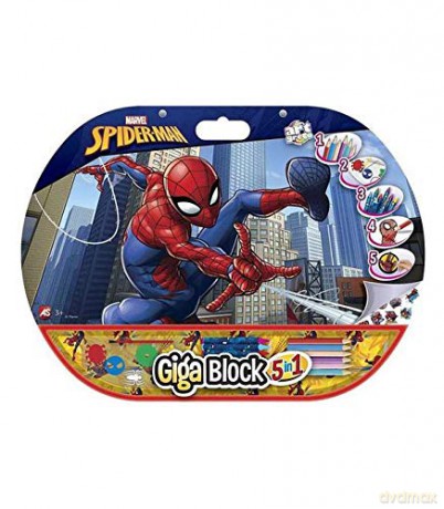 Gigablock Zestaw 5 w 1 Spiderman