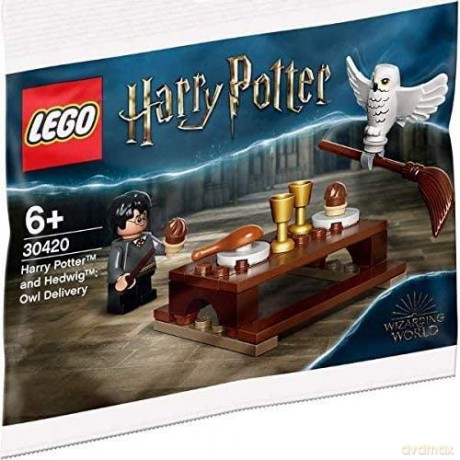 Harry Potter Harry i Hedwiga przesyłka [KLOCKI]
