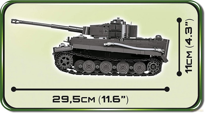 Historical Collection WWII 800 el. VI Tiger [KLOCKI]