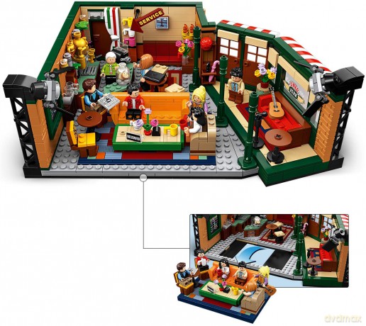 Ideas FRIENDS Central Perk [KLOCKI]