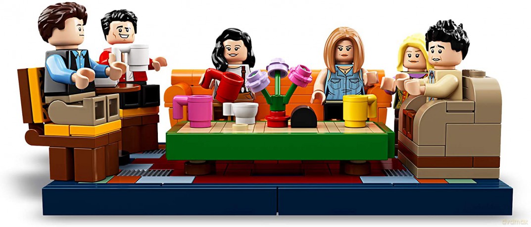 Ideas FRIENDS Central Perk [KLOCKI]