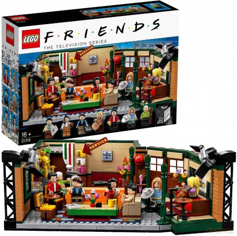 Ideas FRIENDS Central Perk [KLOCKI]