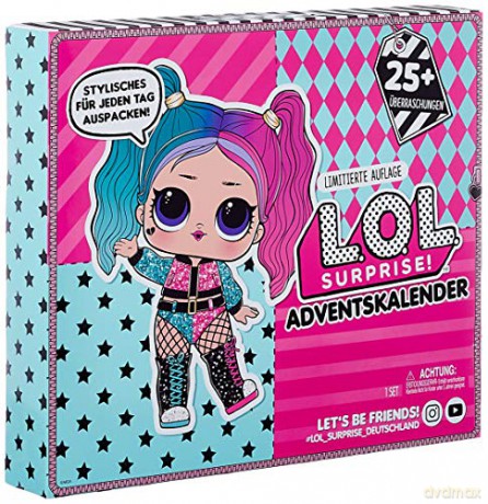 Kalendarz adwenetowy L.O.L. Surprise OOTD [FIGURKA]