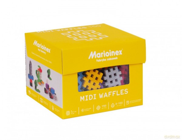konstrukcyjne Waffle Midi 150 el. [KLOCKI]