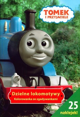 Tomek i Przyjaciele Dzielne Lokomotywy Kolorowanka Ze Zgadywankami [KSIĄŻKA]
