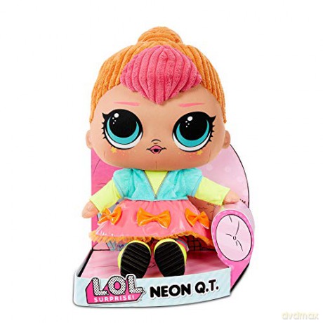 Laleczka maskotka L.O.L. Surprise Plusz, Neon QT