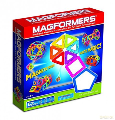 magnetyczne 62 el. [KLOCKI]