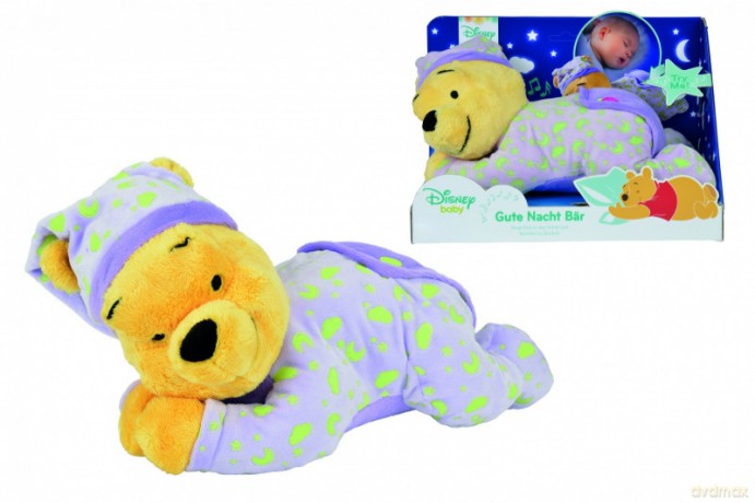 Maskotka DISNEY WTP Kubuś Puchatek na dobranoc 30 cm