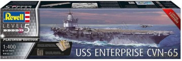Model plastikowy USS Enterprise CVN-65