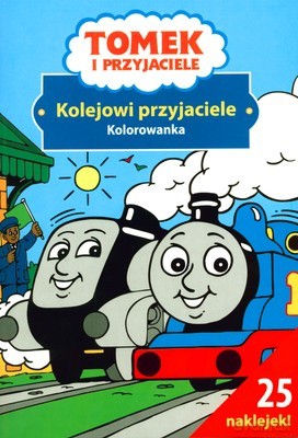 Tomek i Przyjaciele Kolejowi Przyjaciele Kolorowanka [KSIĄŻKA]