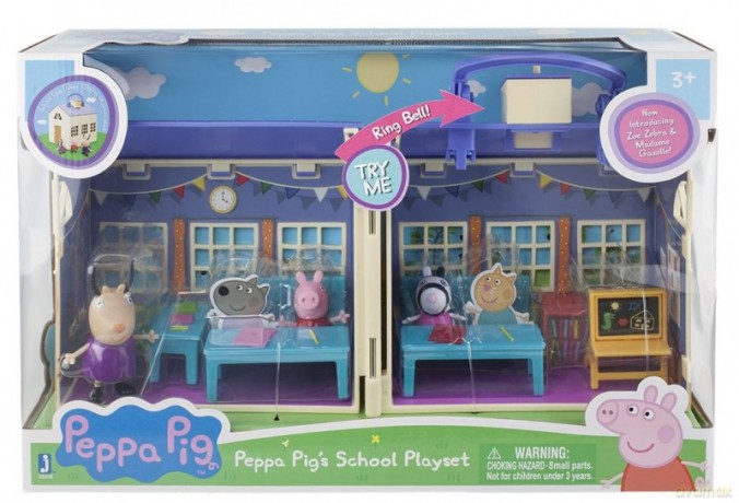 Peppa Duży Zestaw Szkoła [FIGURKA]